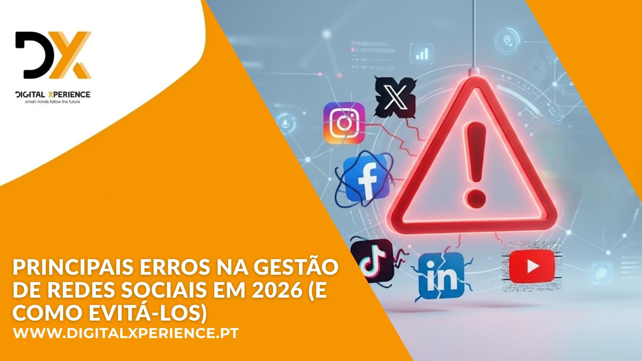 erros na gestão de redes sociais