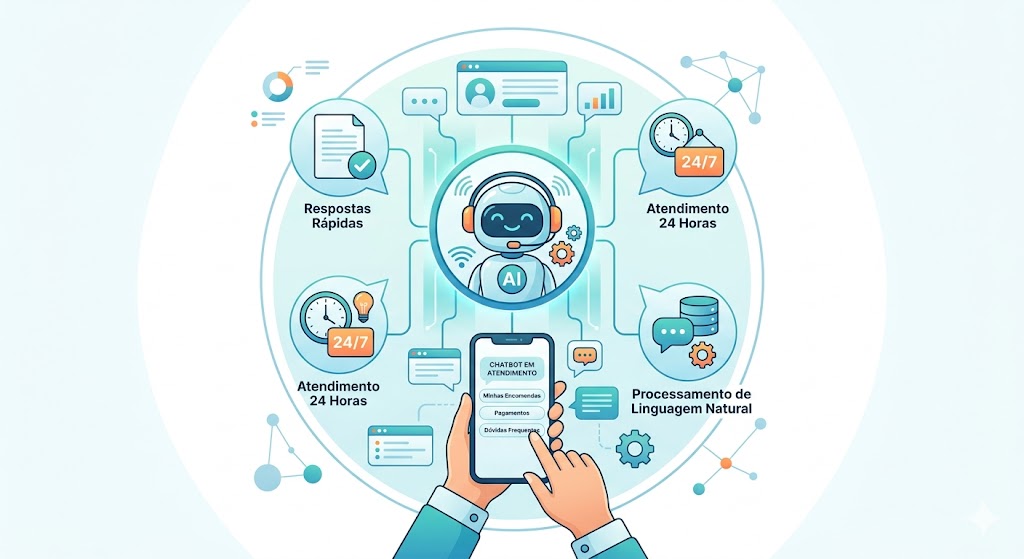 Automação de atendimento com IA