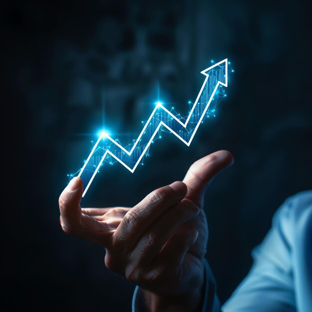 grafico de crescimento agencia de marketing digital