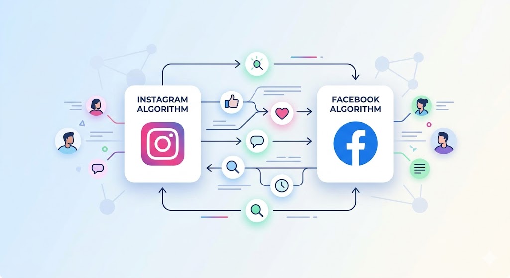 Algoritmo das redes sociais