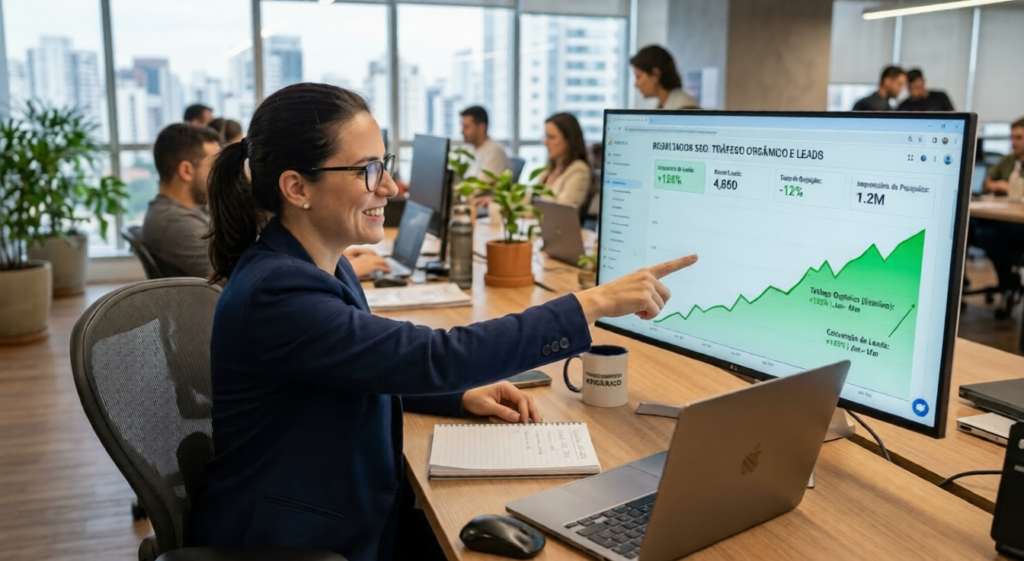 Resultados de SEO On Page para empresas