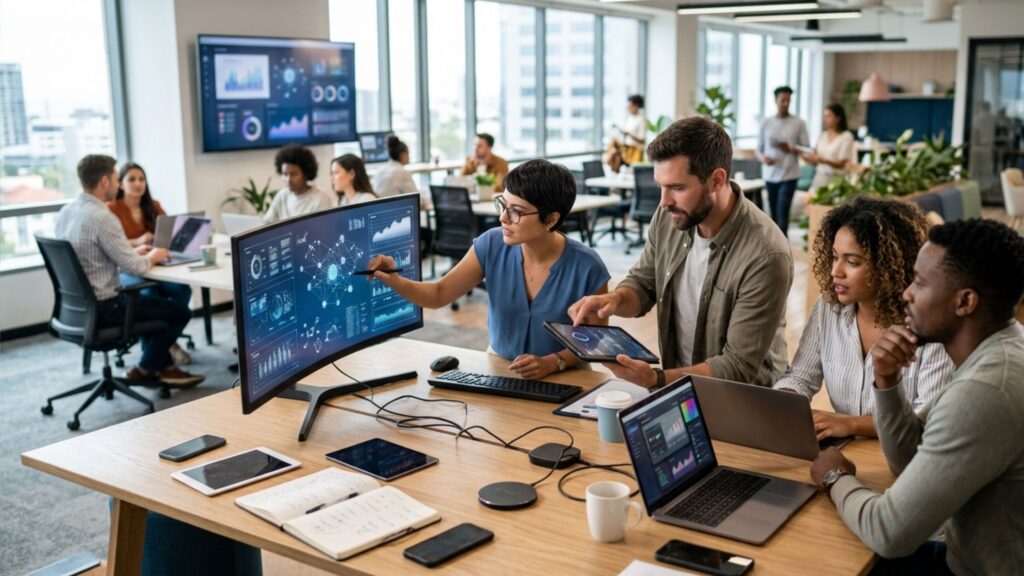 Especialista a desenvolver estratégias de marketing digital com base em dados