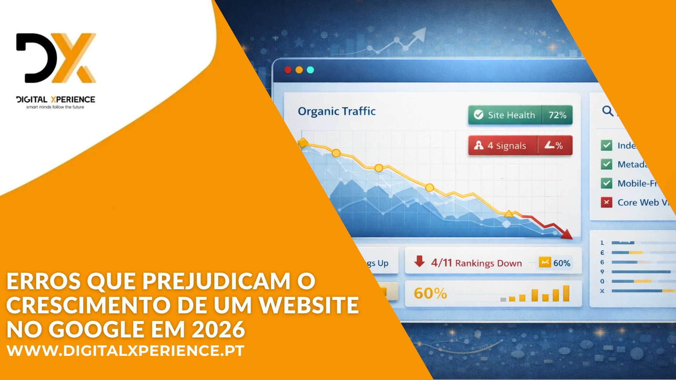 erros SEO website