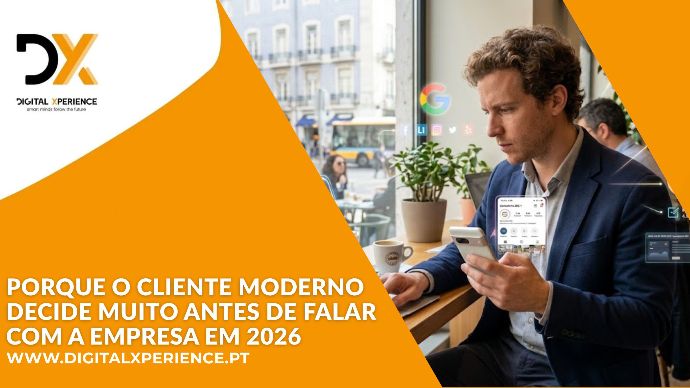 cliente moderno decide muito antes