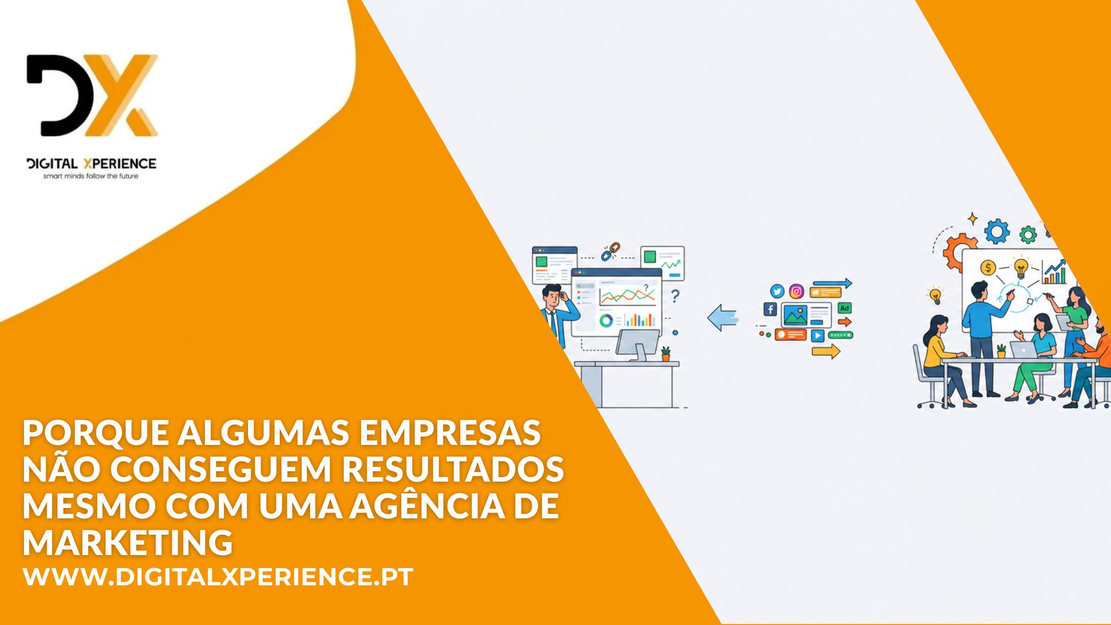 falha da agência de marketing
