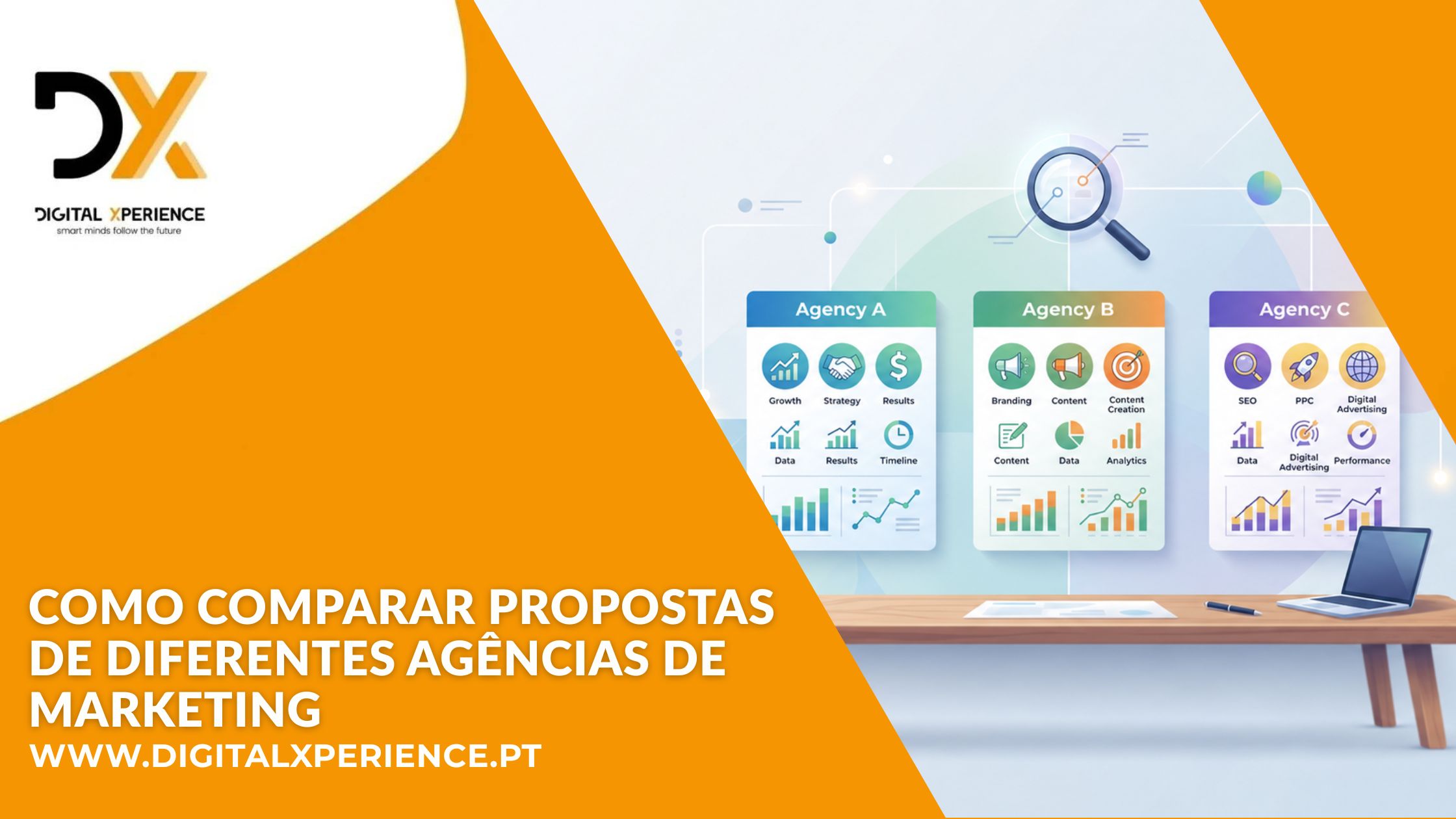 comparar propostas de marketing