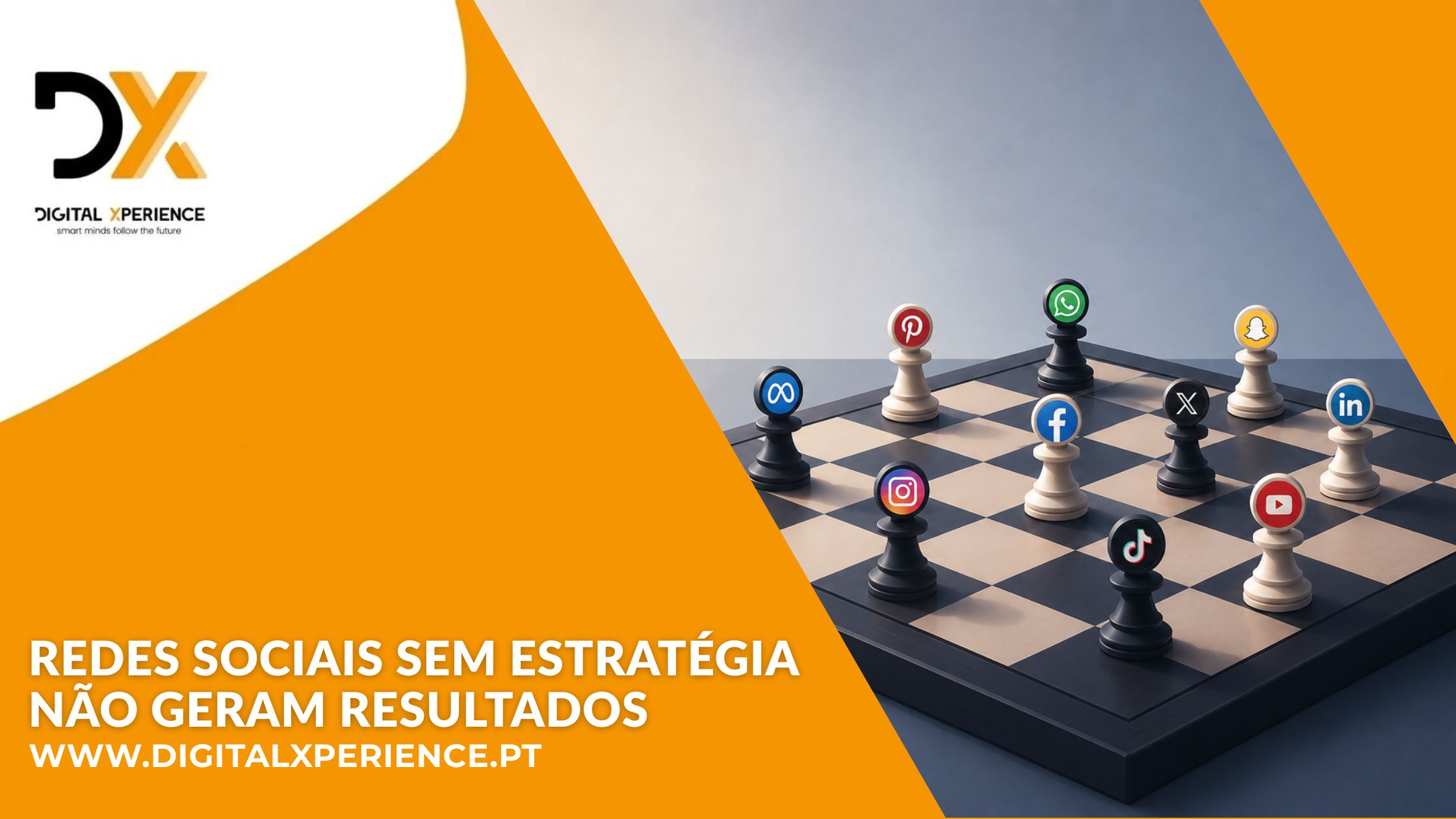 redes sociais sem estratégia