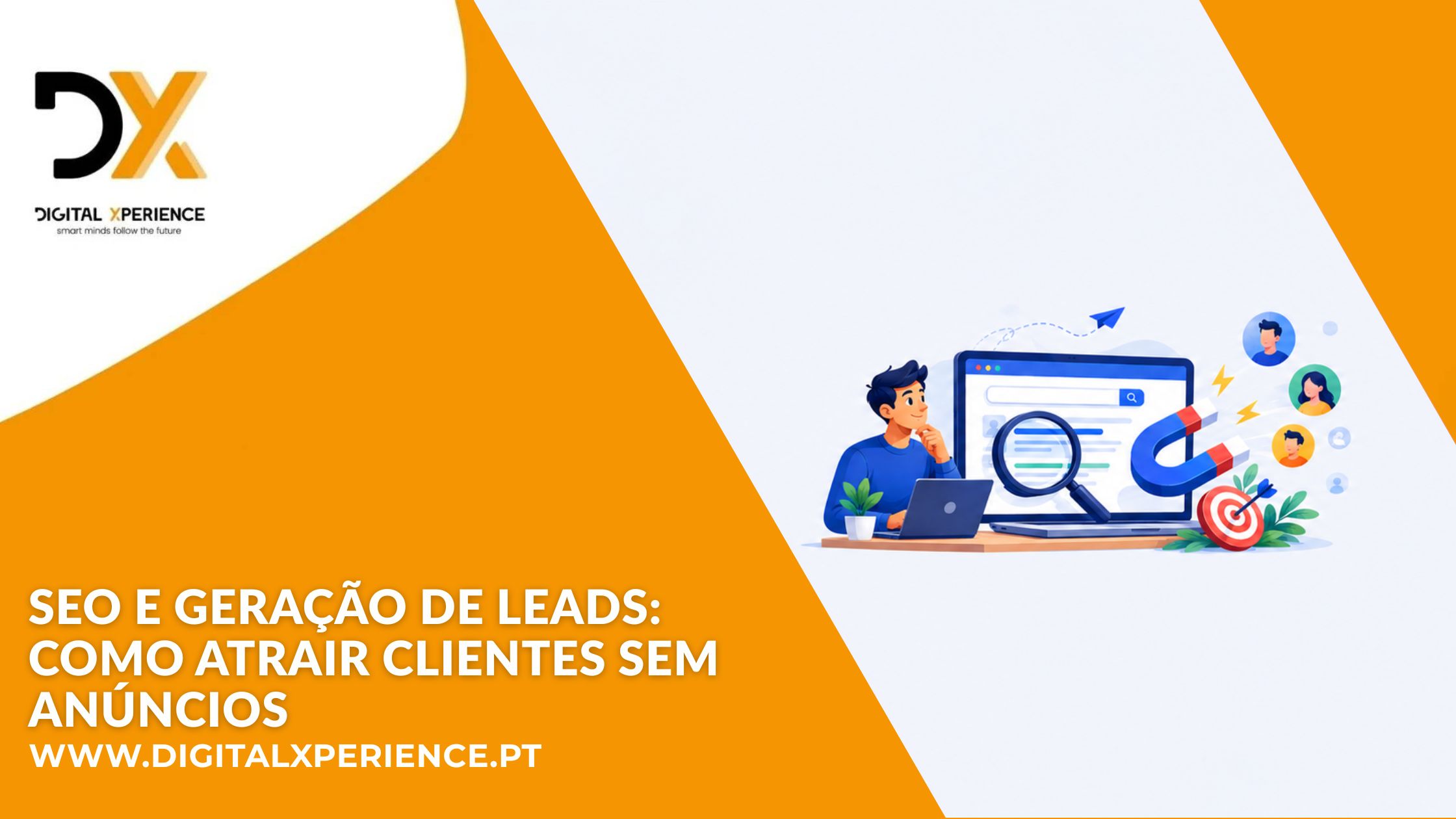 geração de leads sem anúncios