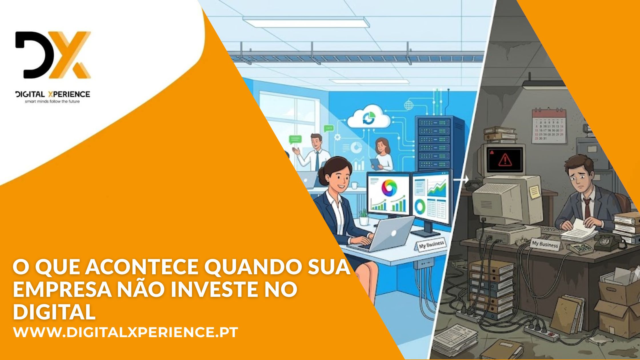 empresa não investe no digital
