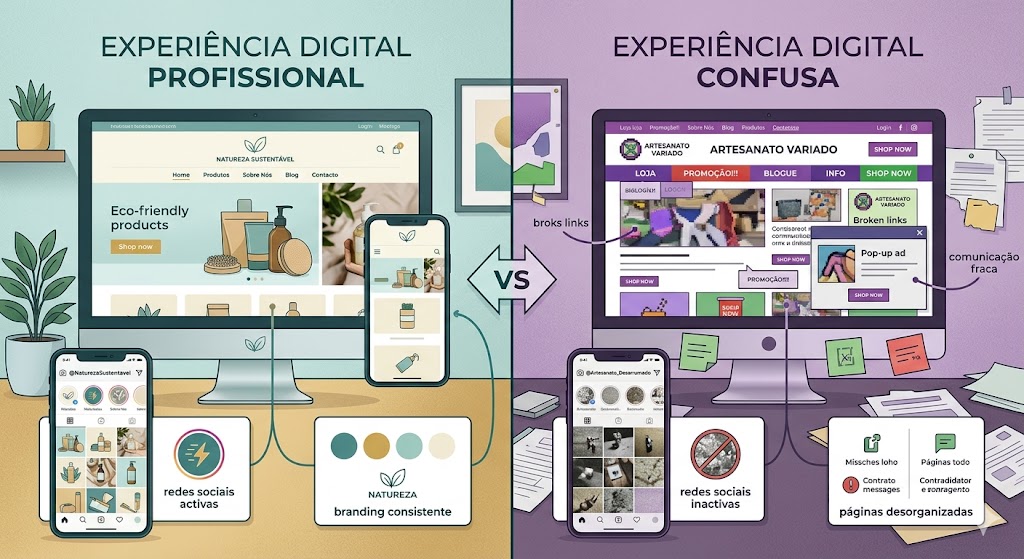 experiencia digital profissional confusa agencia de marketing digital