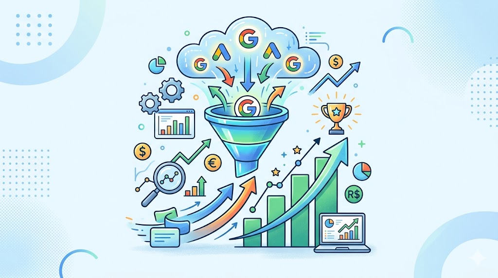 clientes com redes sociais e Google Ads