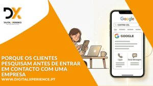 porque os clientes pesquisam antes de entrar em contacto