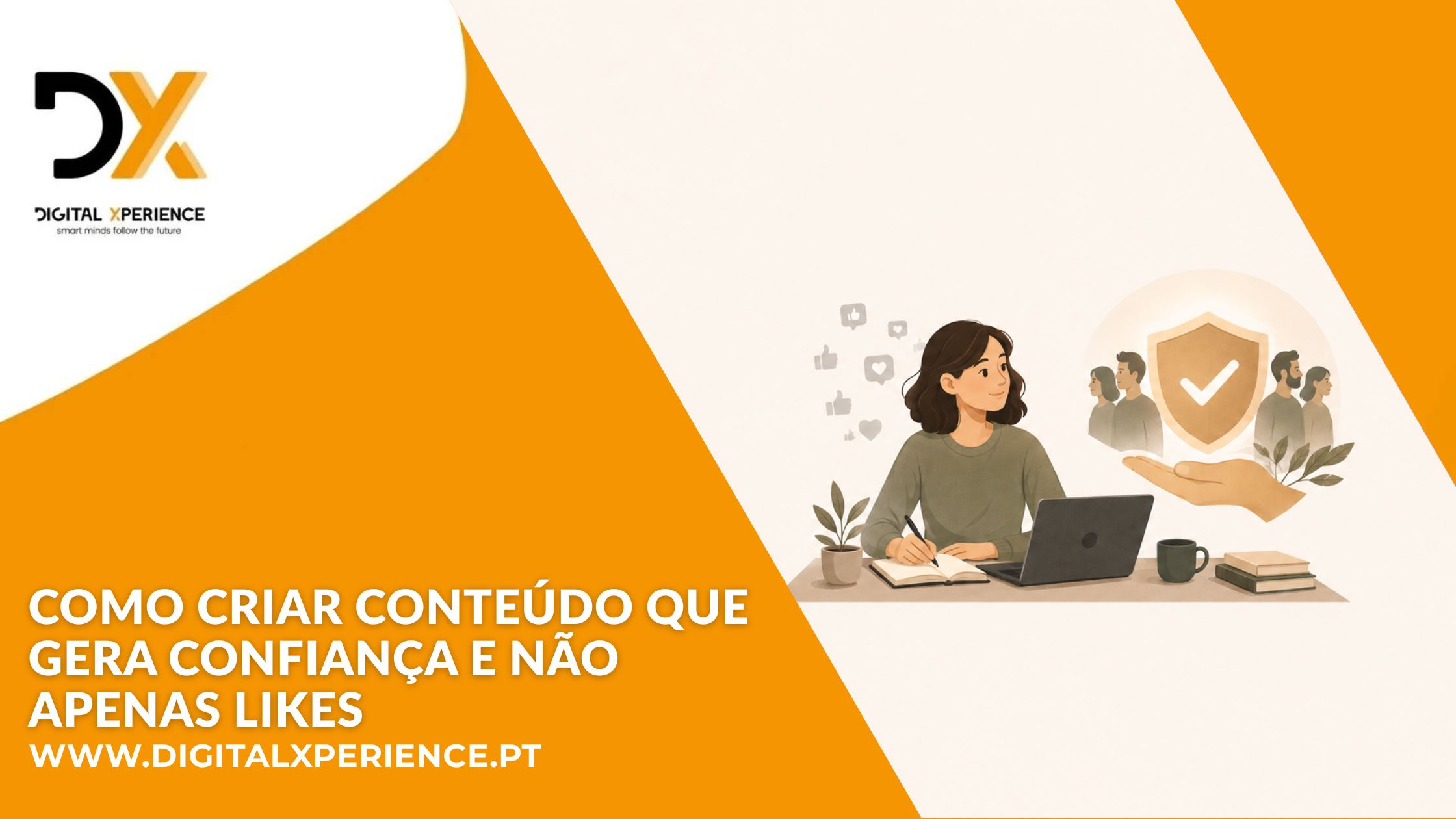 conteúdo que gera confiança
