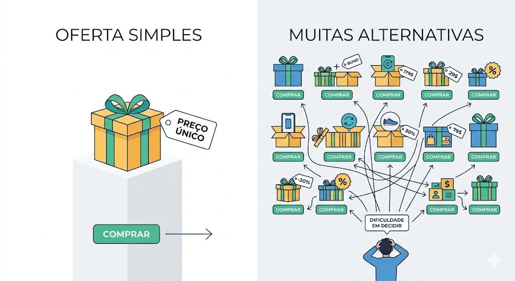 comparacao dois tipos de oferta agencia de marketing digital