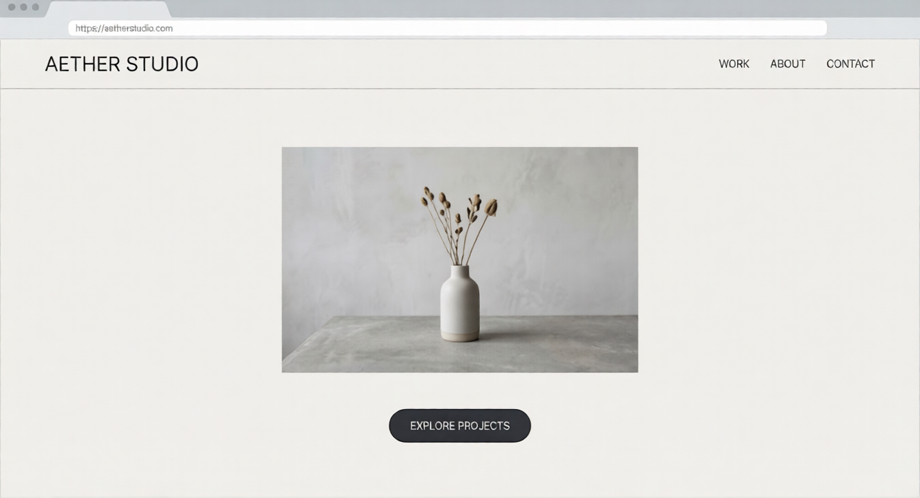 design de website limpo agencia de marketing digital