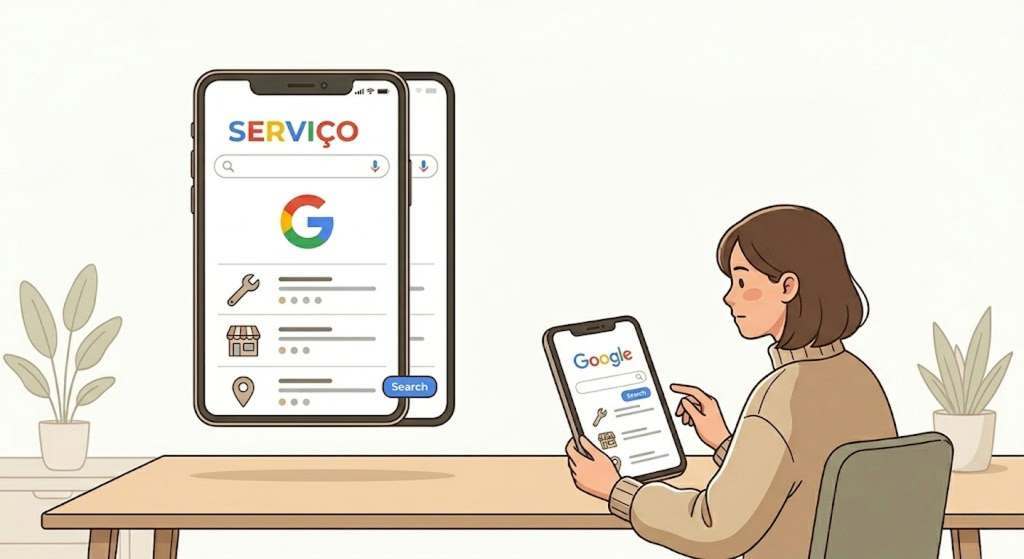 pesquisa no google por um servico empresa agencia de marketing digital