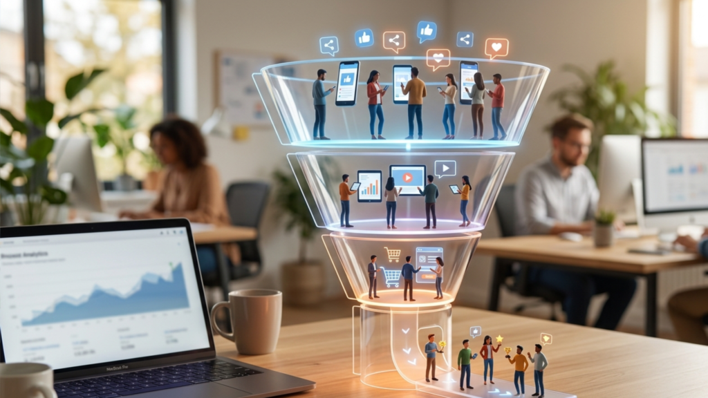funil de marketing digital