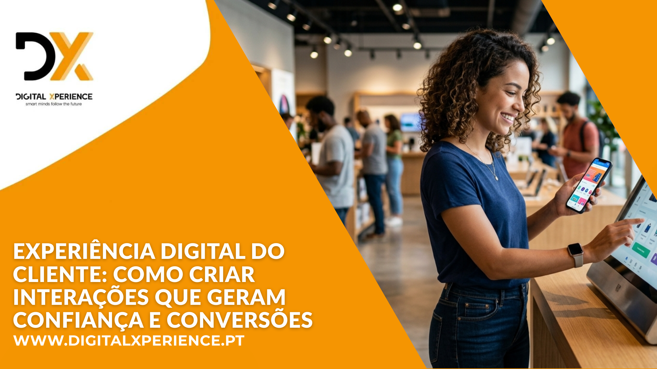 experiência digital do cliente