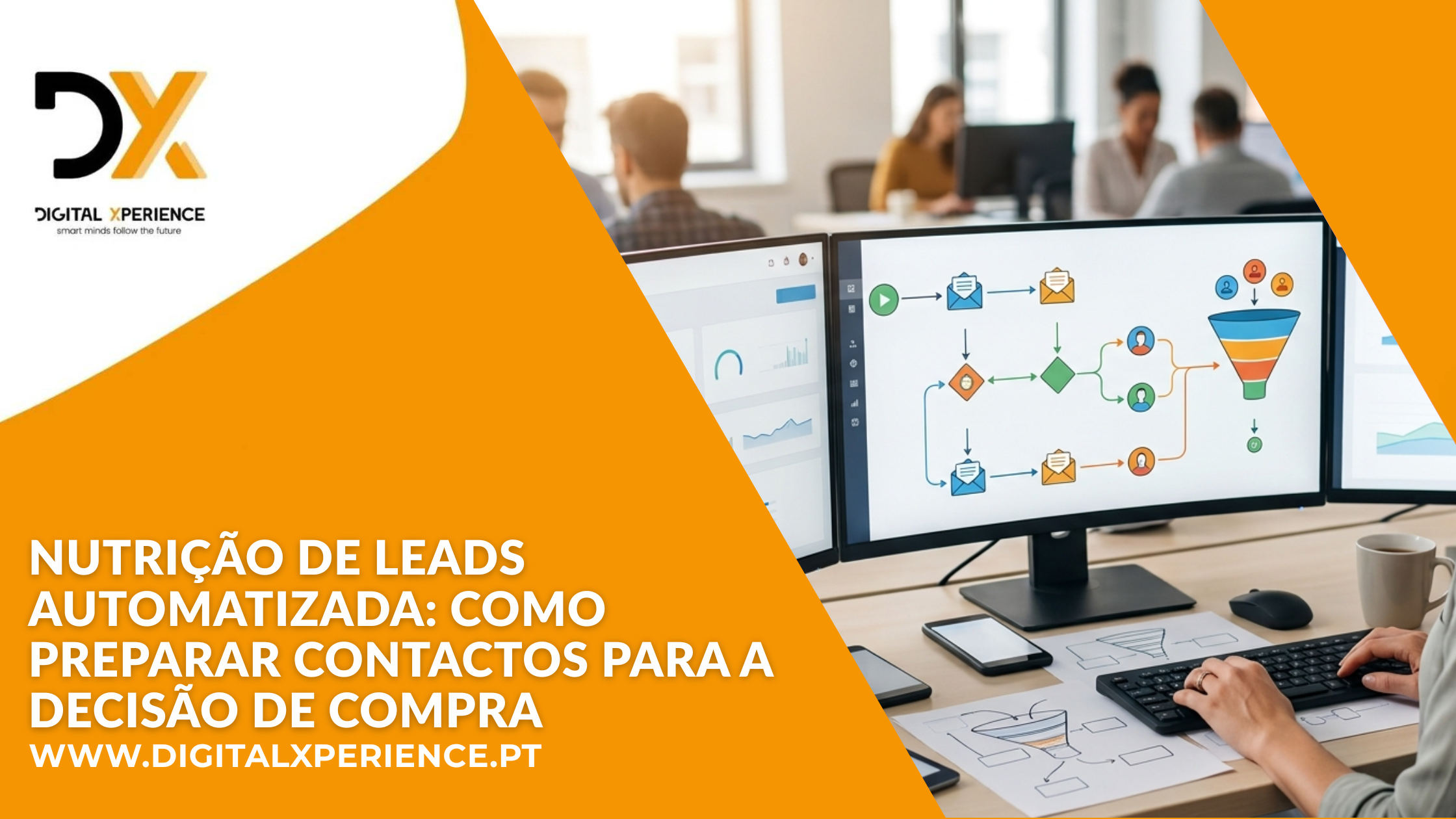 nutrição de leads automatizada